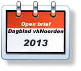 Open briefDagblad vhNoorden 2013